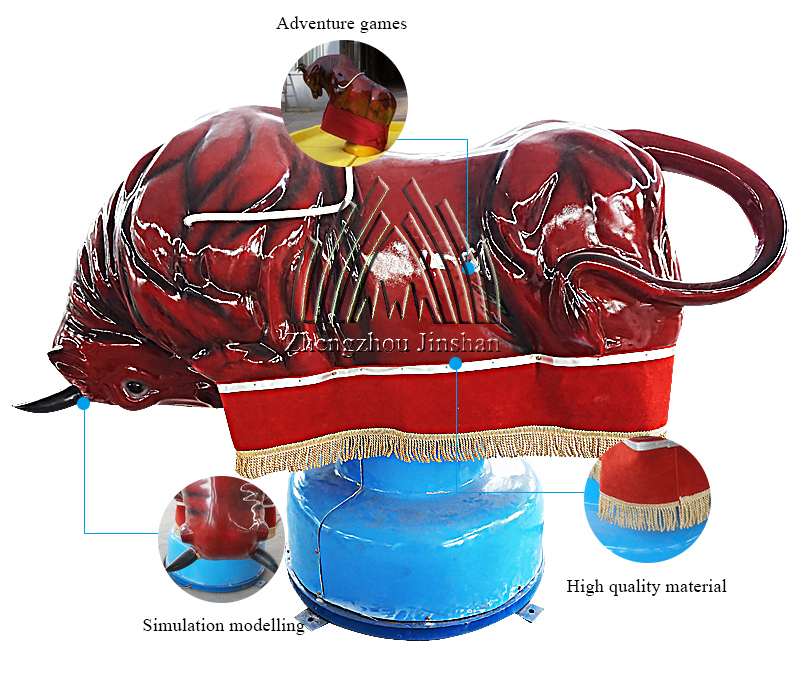 inflatable rodeo bull